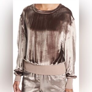 Rag & bone velvet top